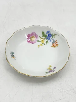 Discount Pamono Porcelain Coffee Cup and Saucer with Gold Rims from Meissen, Set of 2