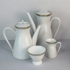 Pamono Porcelain Coffee Service from Rosenthal, 1950s, Set of 43><noscript><img width=