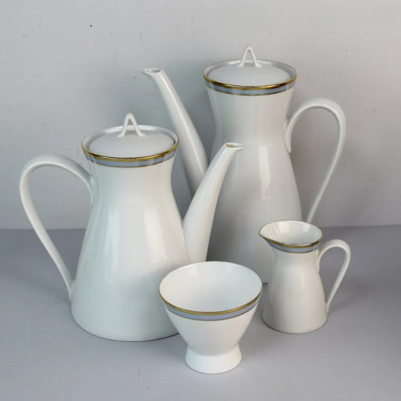 Pamono Porcelain Coffee Service from Rosenthal, 1950s, Set of 43> Coffee & Tea Service