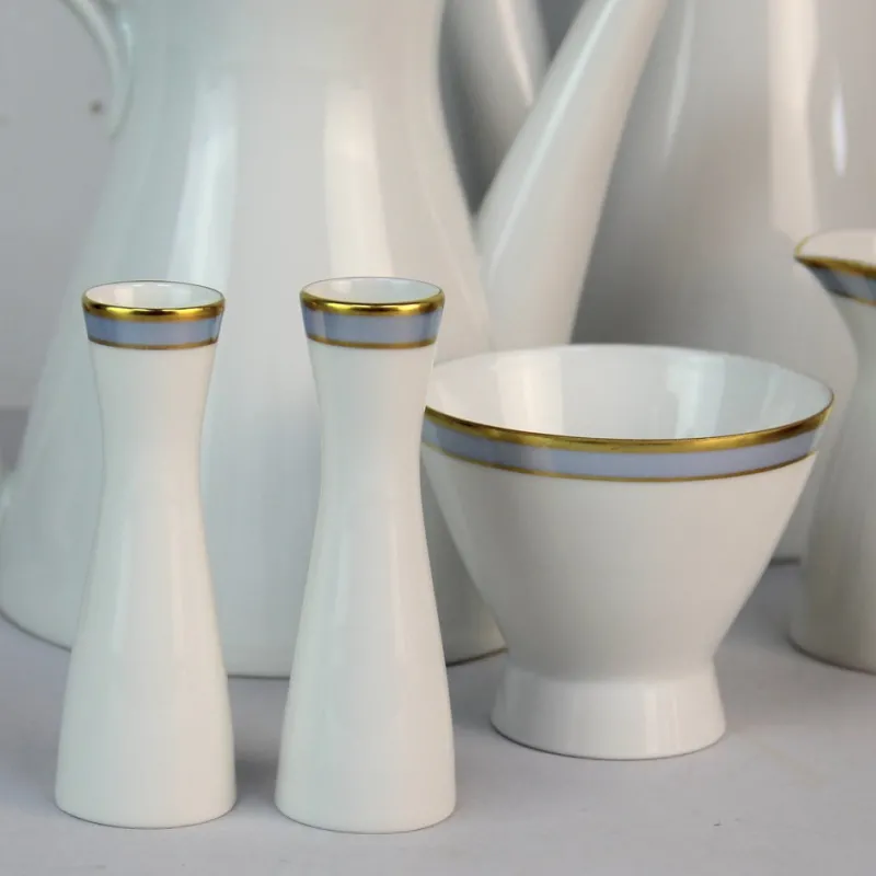 Pamono Porcelain Coffee Service from Rosenthal, 1950s, Set of 43> Coffee & Tea Service