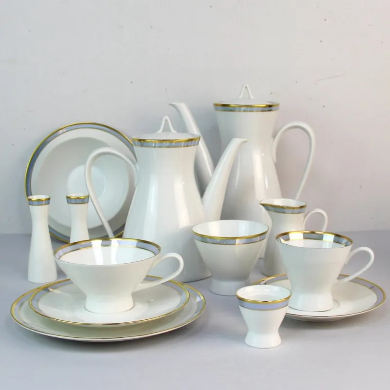 Pamono Porcelain Coffee Service from Rosenthal, 1950s, Set of 43> Coffee & Tea Service