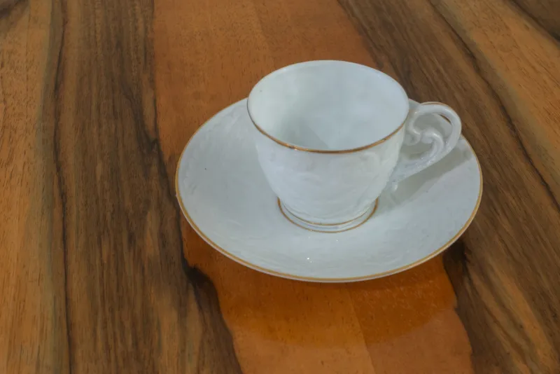 Clearance Pamono Porcelain Coffee Service by O. Castro for Dolmen, Galicia, Spain, 1950s, Set of 27