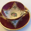Pamono Porcelain Cup and Saucer from Bavaria, 1950s, Set of 2> Coffee & Tea Service