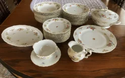 Pamono Porcelain Dinner Service for 10 from Kahla, 1950s, Set of 39><noscript><img width=