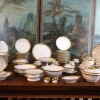 Pamono Porcelain Dinner Service from Limoges, 1950s, Set of 109> Dinner Plates & Bowls