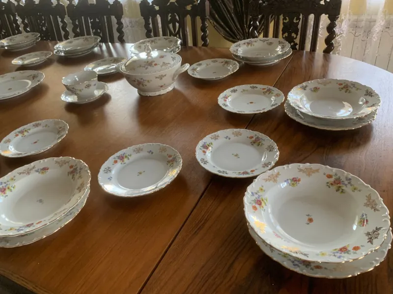 Discount Pamono Porcelain Dinner Set from Kahla, 1950s, Set of 39