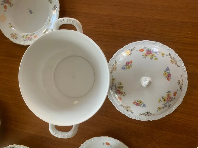 Discount Pamono Porcelain Dinner Set from Kahla, 1950s, Set of 39