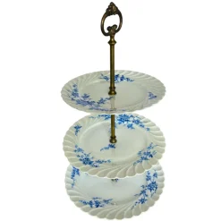 Pamono Porcelain Dinnerware Set from Haviland Limoges, 1950, Set of 82> Dinner Plates & Bowls