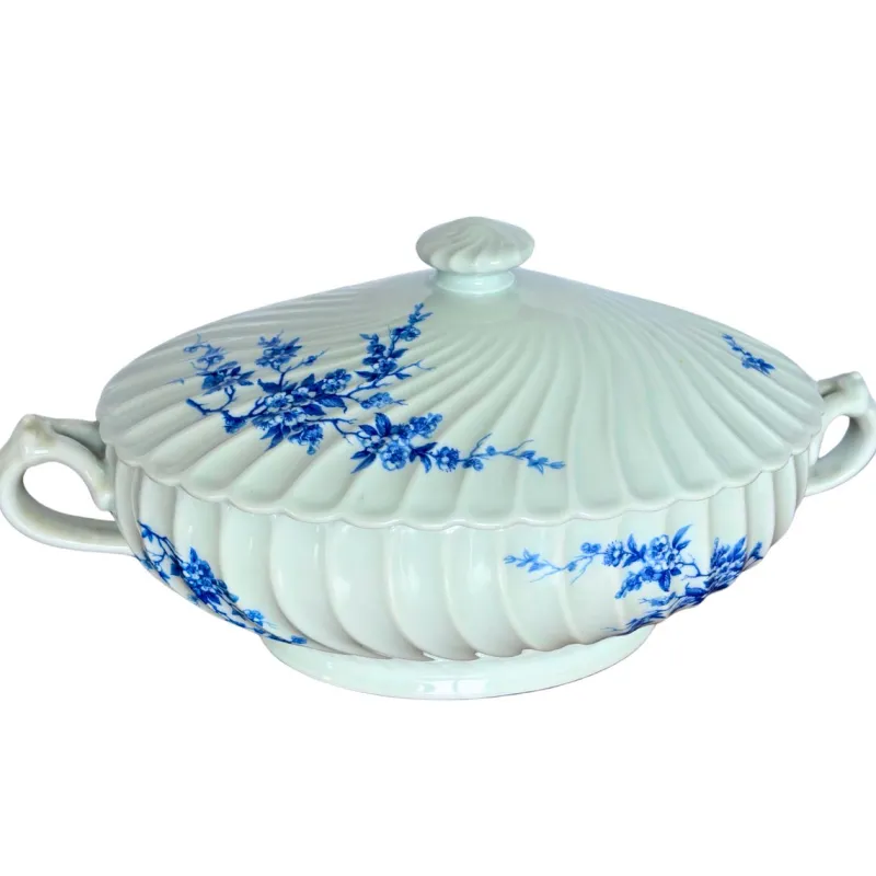 Pamono Porcelain Dinnerware Set from Haviland Limoges, 1950, Set of 82> Dinner Plates & Bowls