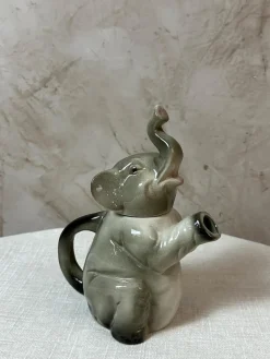 Sale Pamono Porcelain Elephant Teapot, 1950s