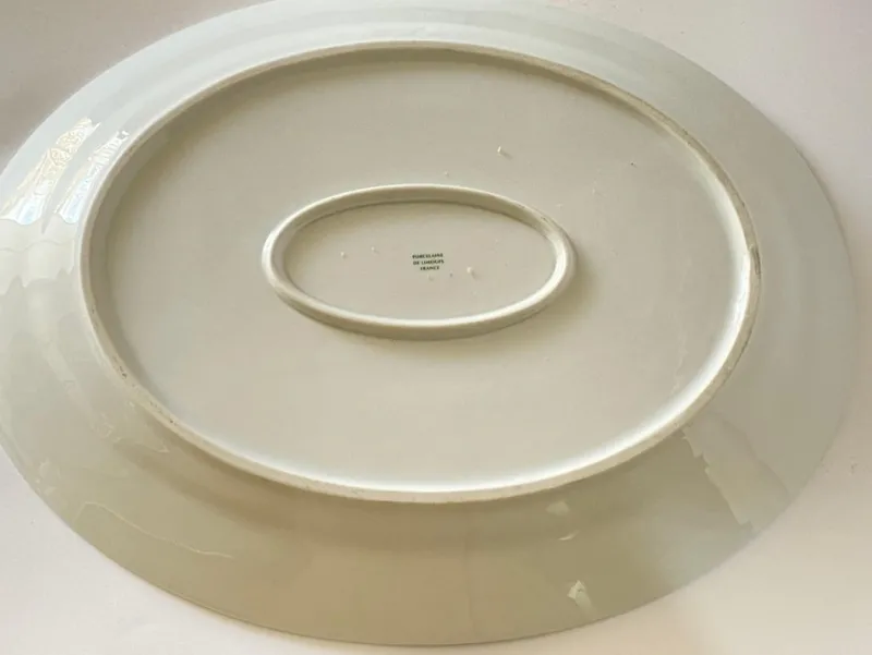 Clearance Pamono Porcelain Fish Dish from Limoges, France, 1960s