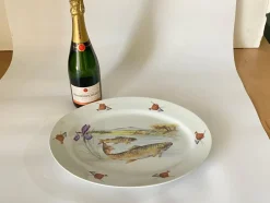 Clearance Pamono Porcelain Fish Dish from Limoges, France, 1960s