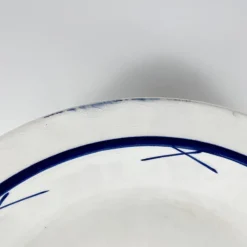 Pamono Porcelain Fontainebleau Salad Bowl from Gien, 1920s