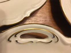 Pamono Porcelain Mitterteich Cymbal Set, 1940s, Set of 6><noscript><img width=