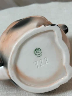 Online Pamono Porcelain Pig Teapot, 1950s