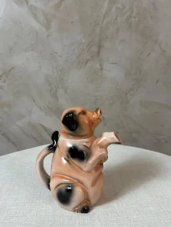 Online Pamono Porcelain Pig Teapot, 1950s