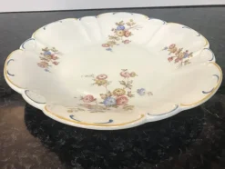 Pamono Porcelain Plate from Weisswasser GCH, 1940s> Dinner Plates & Bowls