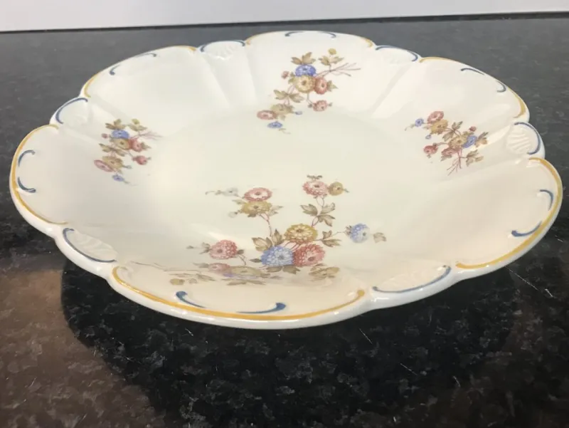 Pamono Porcelain Plate from Weisswasser GCH, 1940s> Dinner Plates & Bowls