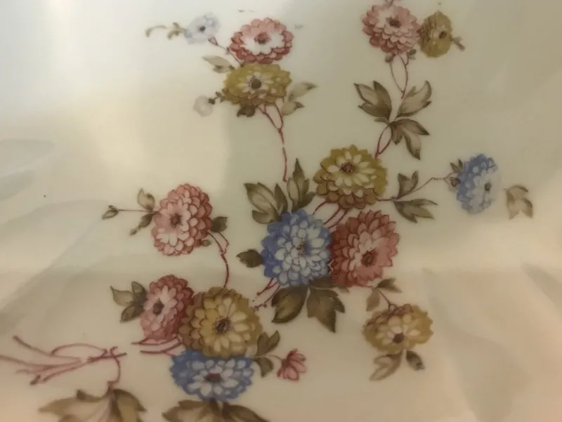 Pamono Porcelain Plate from Weisswasser GCH, 1940s> Dinner Plates & Bowls