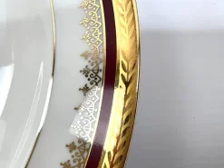 Clearance Pamono Porcelain Plates and Sauce Boat Fish Decoration from Limoges, 1980s, Set of 13