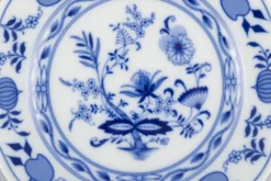 Pamono Porcelain Plates in Blue Onion Pattern, Bavaria, Germany, Set of 12><noscript><img width=