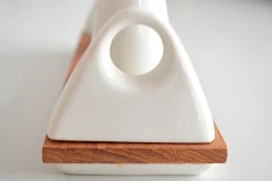 Pamono Porcelain Salt & Pepper Set by Peter Müller for Sgarfo Modern, 1960s><noscript><img width=