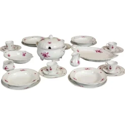 Pamono Porcelain Service from Fürstenberg, West Germany, 1960s, Set of 69> Coffee & Tea Service