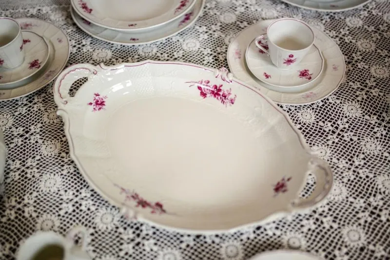 Pamono Porcelain Service from Fürstenberg, West Germany, 1960s, Set of 69> Coffee & Tea Service