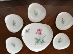 Online Pamono Porcelain Set from Hertel-Jacob Bavaria, 1940s, Set of 6