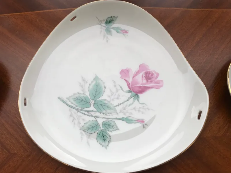 Online Pamono Porcelain Set from Hertel-Jacob Bavaria, 1940s, Set of 6