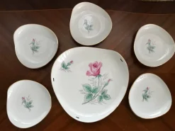 Online Pamono Porcelain Set from Hertel-Jacob Bavaria, 1940s, Set of 6