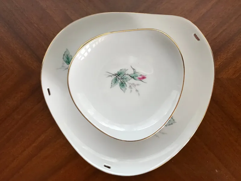 Online Pamono Porcelain Set from Hertel-Jacob Bavaria, 1940s, Set of 6