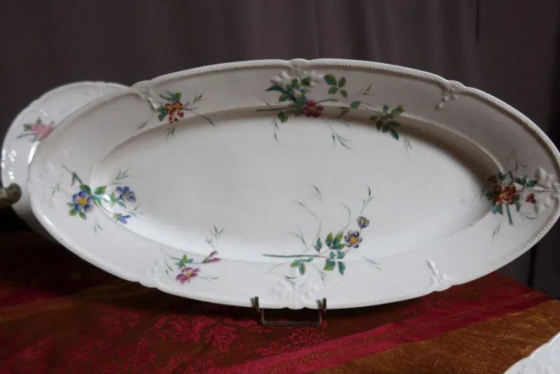 Pamono Porcelain Table Service from Maison Pouyat Limoges, Set of 57> Coffee & Tea Service