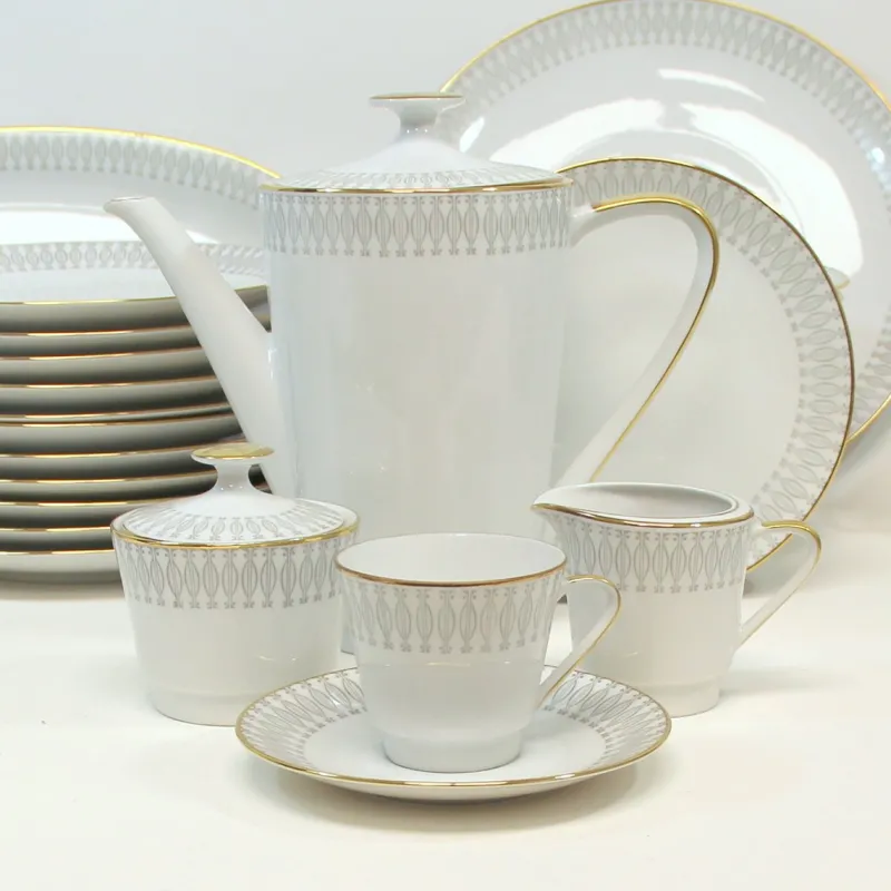 New Pamono Porcelain Tableware Set, 1950s, Set of 69