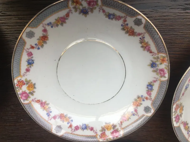 Sale Pamono Porcelain Tea / Coffee Service for 10 People, 1911-1927, Set of 25