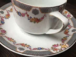 Sale Pamono Porcelain Tea / Coffee Service for 10 People, 1911-1927, Set of 25