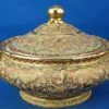 Online Pamono Porcelain Tureen with Relief Enamels by Satsuma, 1920s