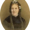 Online Pamono Portrait of a Victorian Lady in Mourning Dress, 1800s, Watercolour
