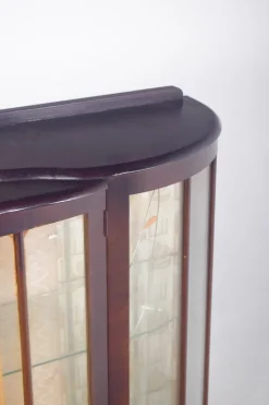 Pamono Portuguese Glass Front Display Cabinet, 1890s><noscript><img width=
