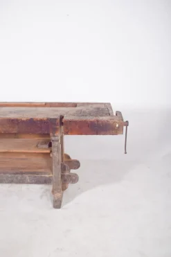Sale Pamono Portuguese Woodworkers Workbench, 1950s