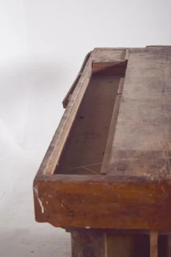 Pamono Portuguese Woodworkers Workbench, 1950s><noscript><img width=