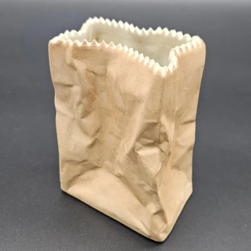 Pamono Porzellan Vase by Tapio Wirkkala for Rosenthal, 1980s> Vases
