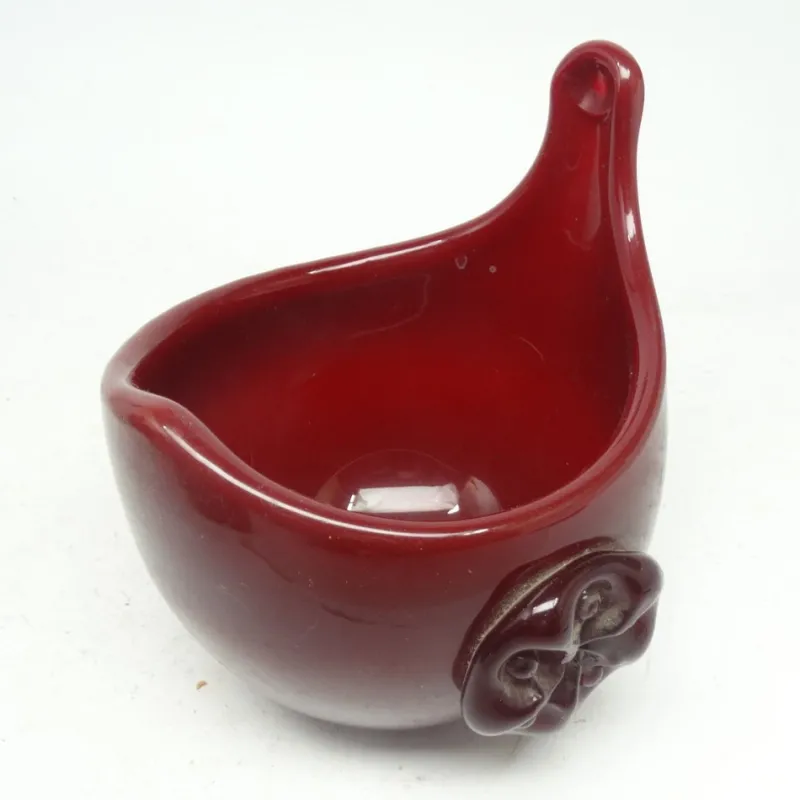 Pamono Postmoder Salt Holder attributed to Wolomin Glassworks attributed to Jerzy Słuczan-Orkusz, Poland, 1970s> Salt & Pepper Shakers
