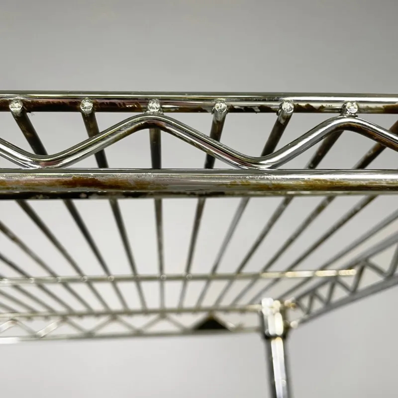 Pamono Postmodern American Steel Cart, 2000s> Serving Bar Carts & Trolleys