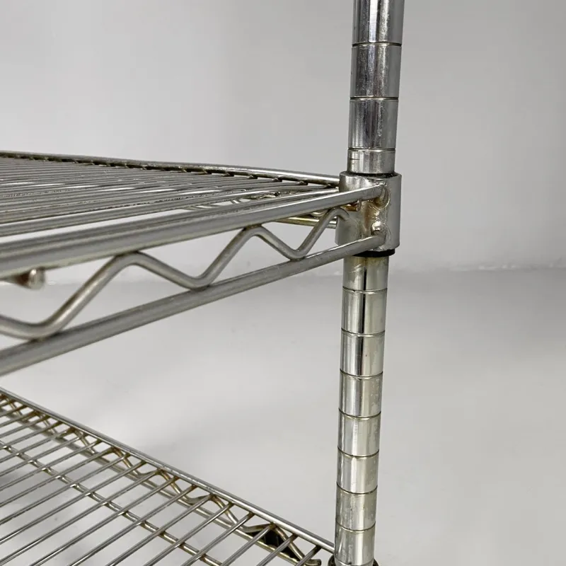 Pamono Postmodern American Steel Cart, 2000s> Serving Bar Carts & Trolleys