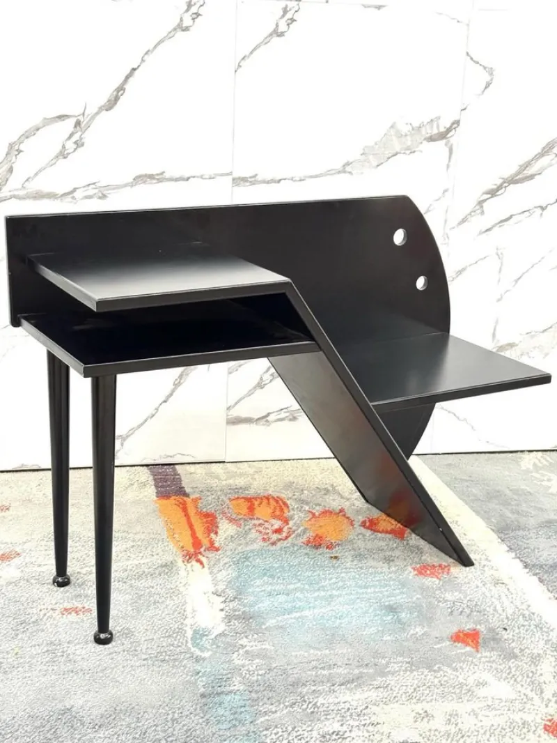 Pamono Postmodern Bench with Coffee Table and Magazine Holder attributed to Paul Pallucco, 1980s> Benches