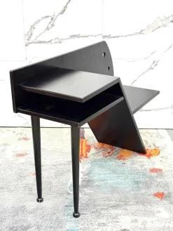 Pamono Postmodern Bench with Coffee Table and Magazine Holder attributed to Paul Pallucco, 1980s><noscript><img width=