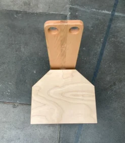 New Pamono Postmodern Brutalist Wooden Children Chair, 1990s