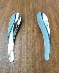 Pamono Postmodern Cutlery Salad Spoons from Conran, 1990s, Set of 2><noscript><img width=