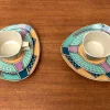 Pamono Postmodern Flash One Series Coffee Service Plates, Cups, Saucers by Dorothy Hafner for Rosenthal, 1980s, Set of 6> Coffee & Tea Service